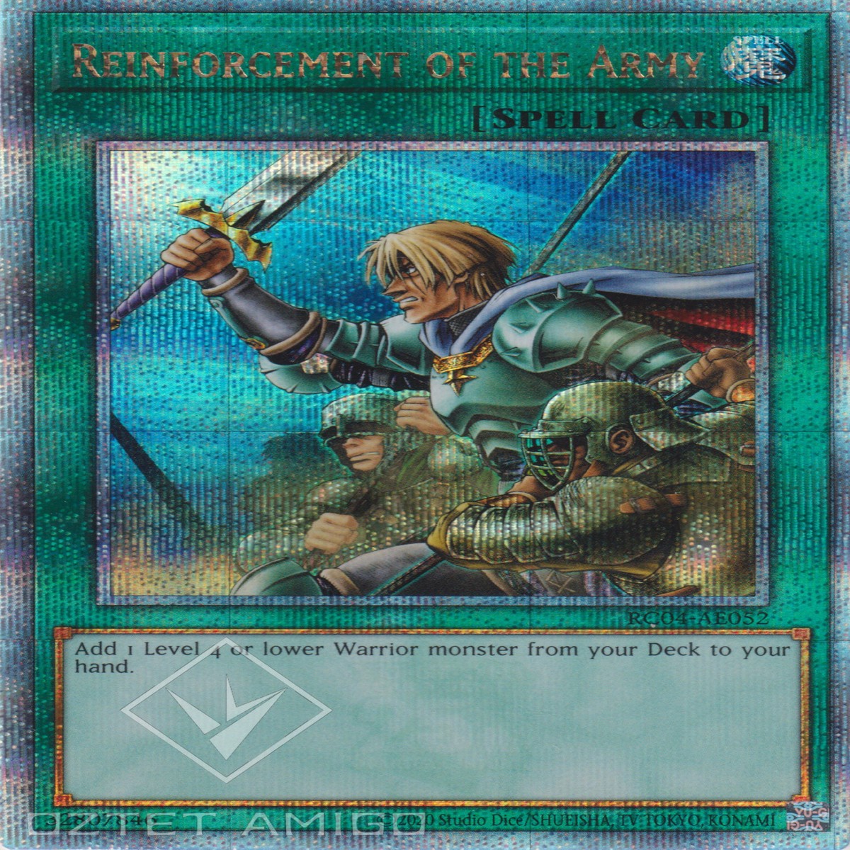 Reinforcement of the Army