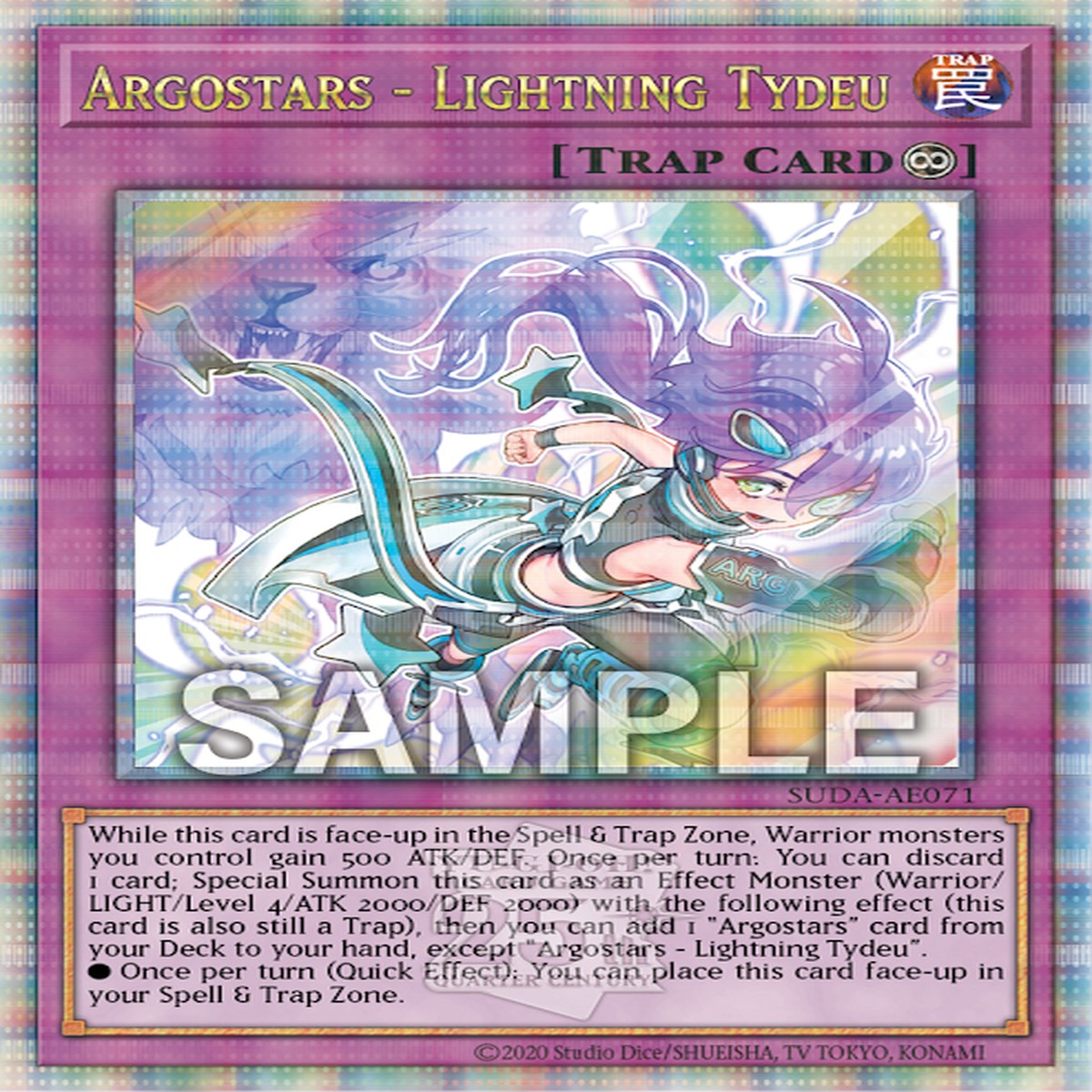 ARGS ARGS-ARGS - Tydel the Purple Lightning