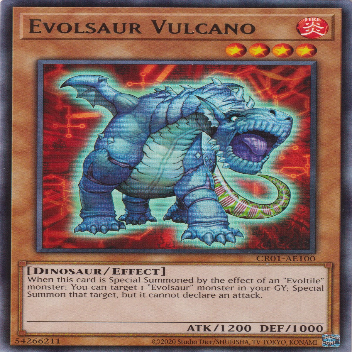 Evolsaur Vulcano