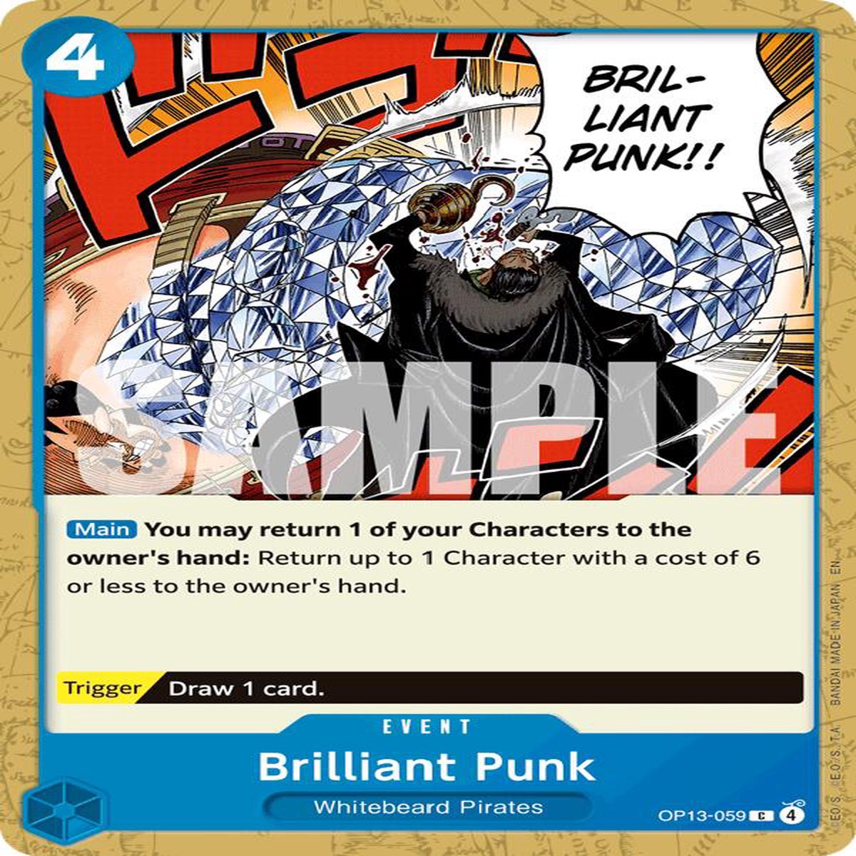 Brilliant Punk OP13 - OP13-059
