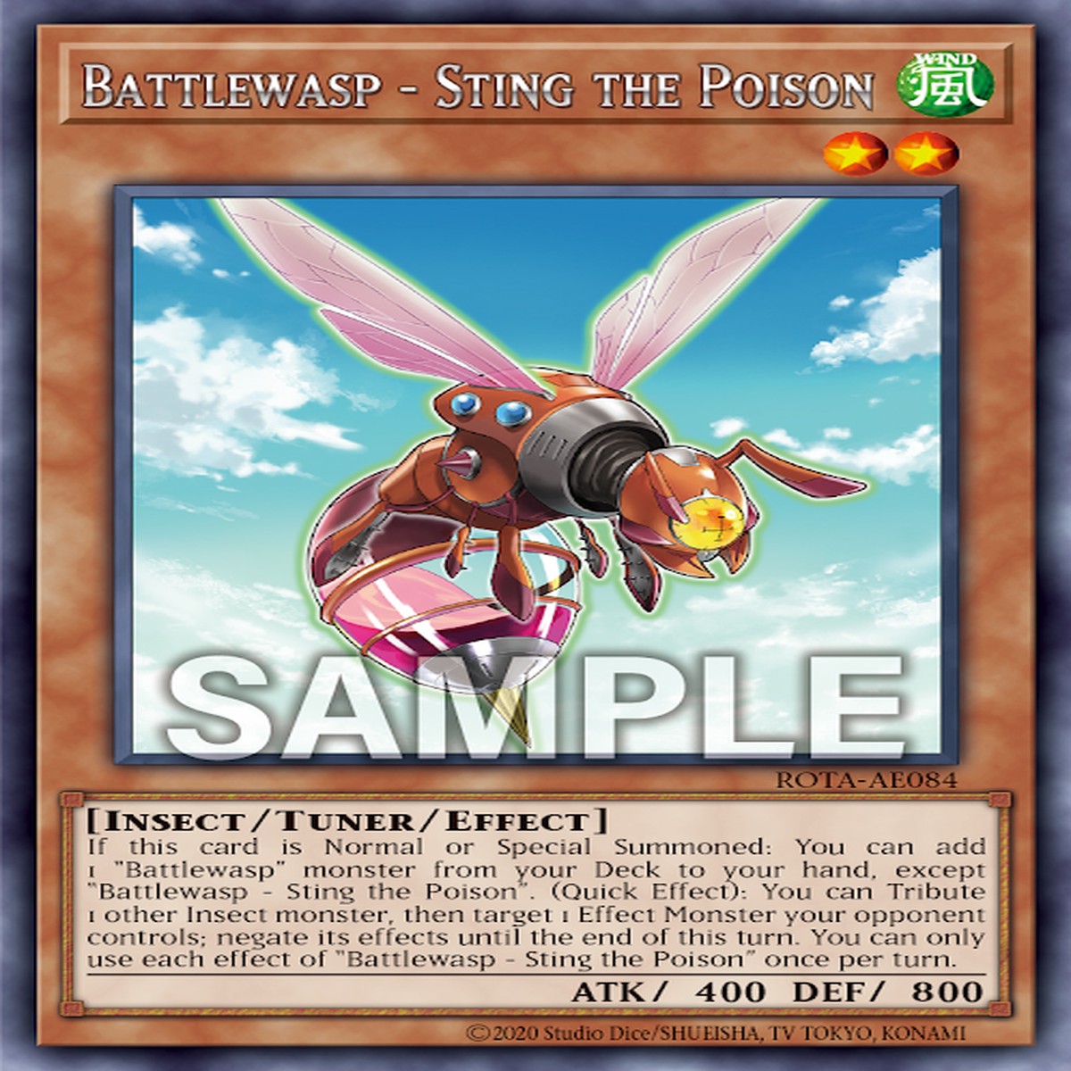 BF BF Battlewasp - Sting the Poison