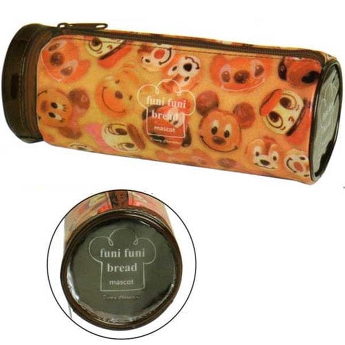 Disney Japan Funi Funi Bread Mascot 7 34 Round Pouch
