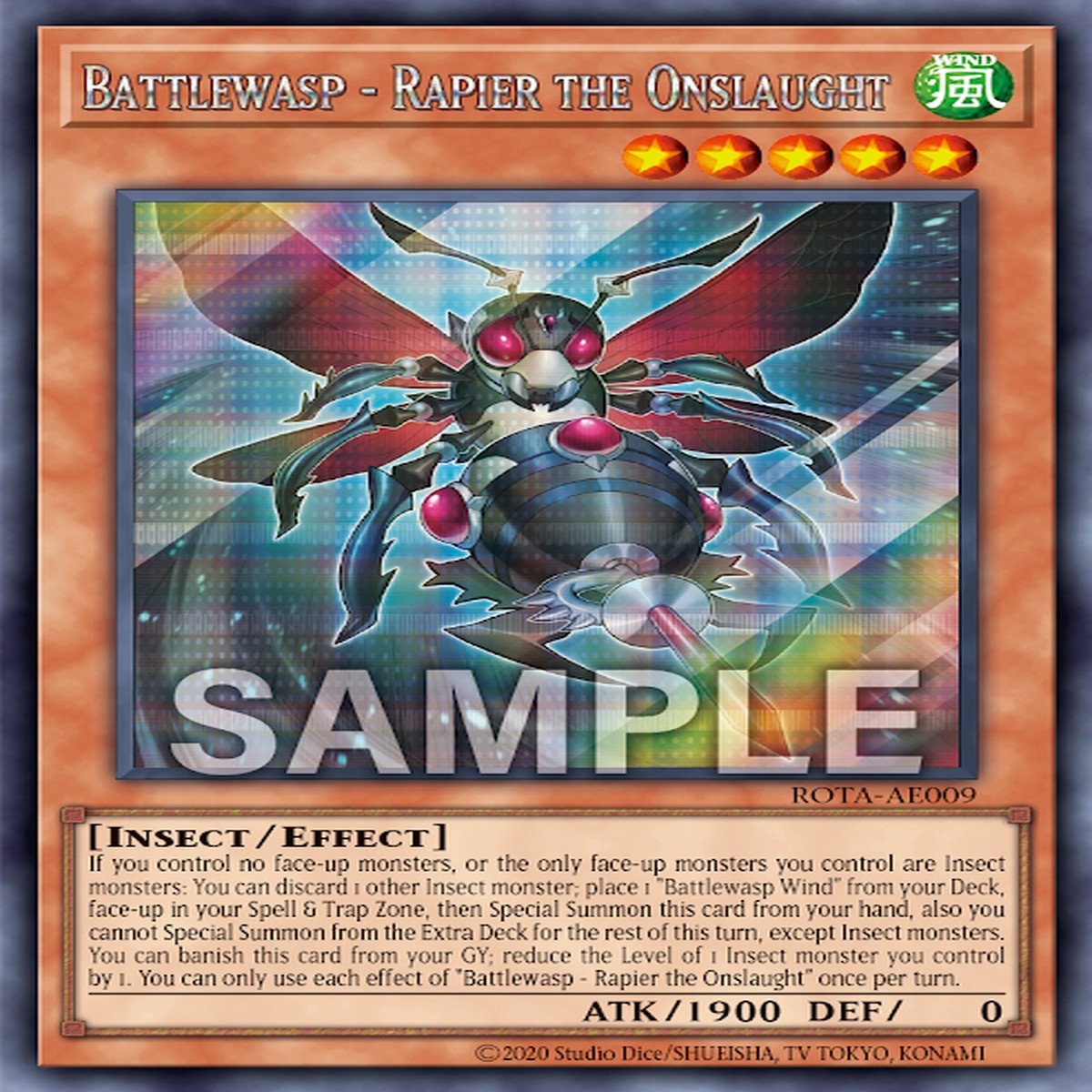 BF BF- Battlewasp - Rapier the Furious