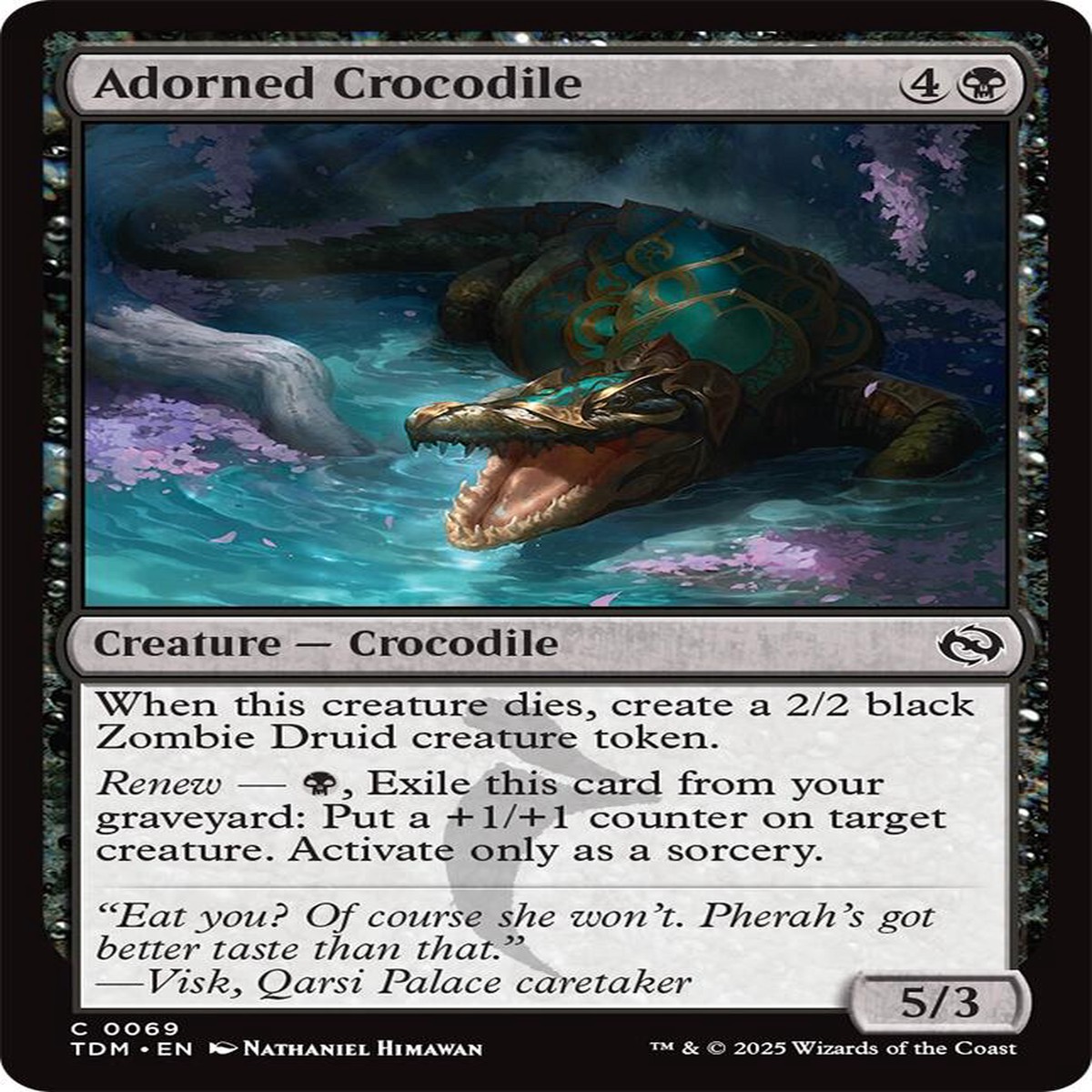 Adorned Crocodile TDM - 69