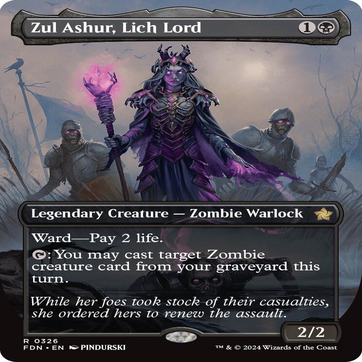 Zul Ashur Lich Lord (Borderless) FDN - 326