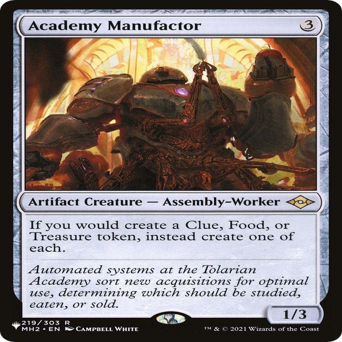 Academy Manufactor LIST - 219303