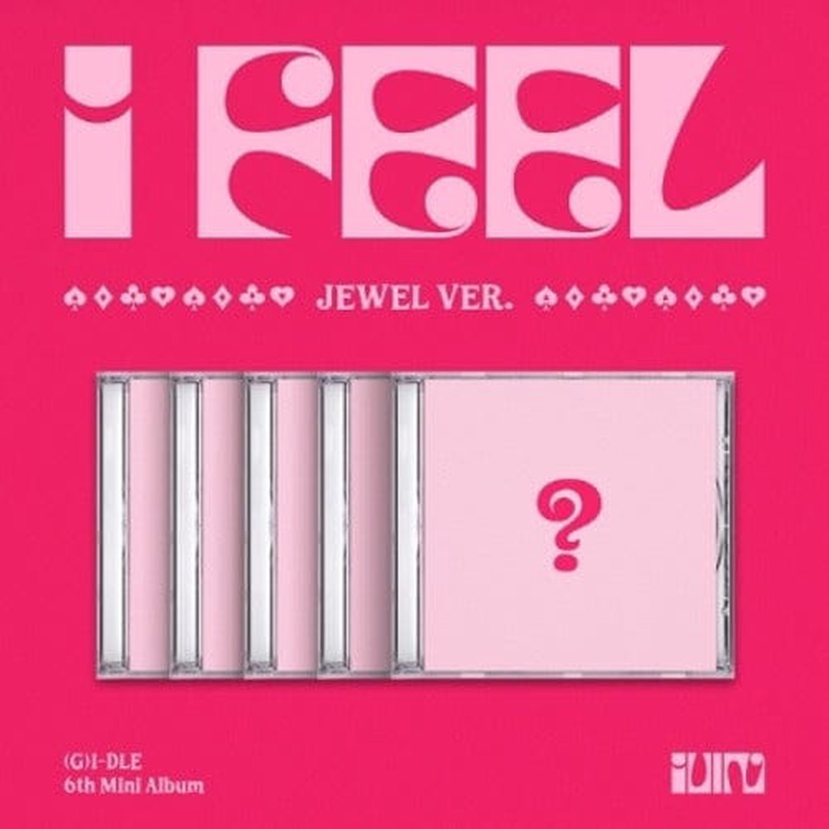 (G)I-DLE - I Feel (6th Mini Album) Jewel Ver