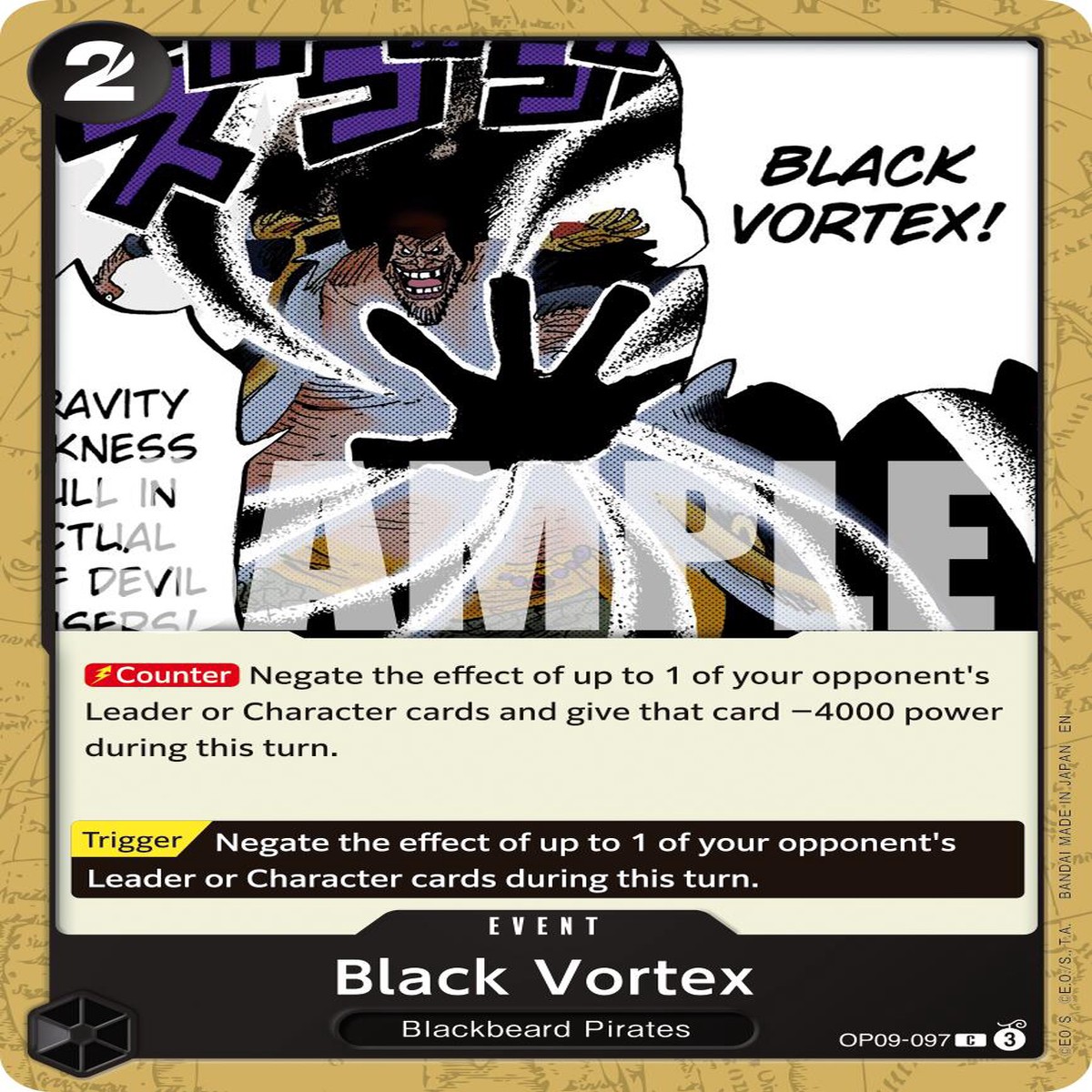 Black Vortex (Reprint) PRB-02 - OP09-097