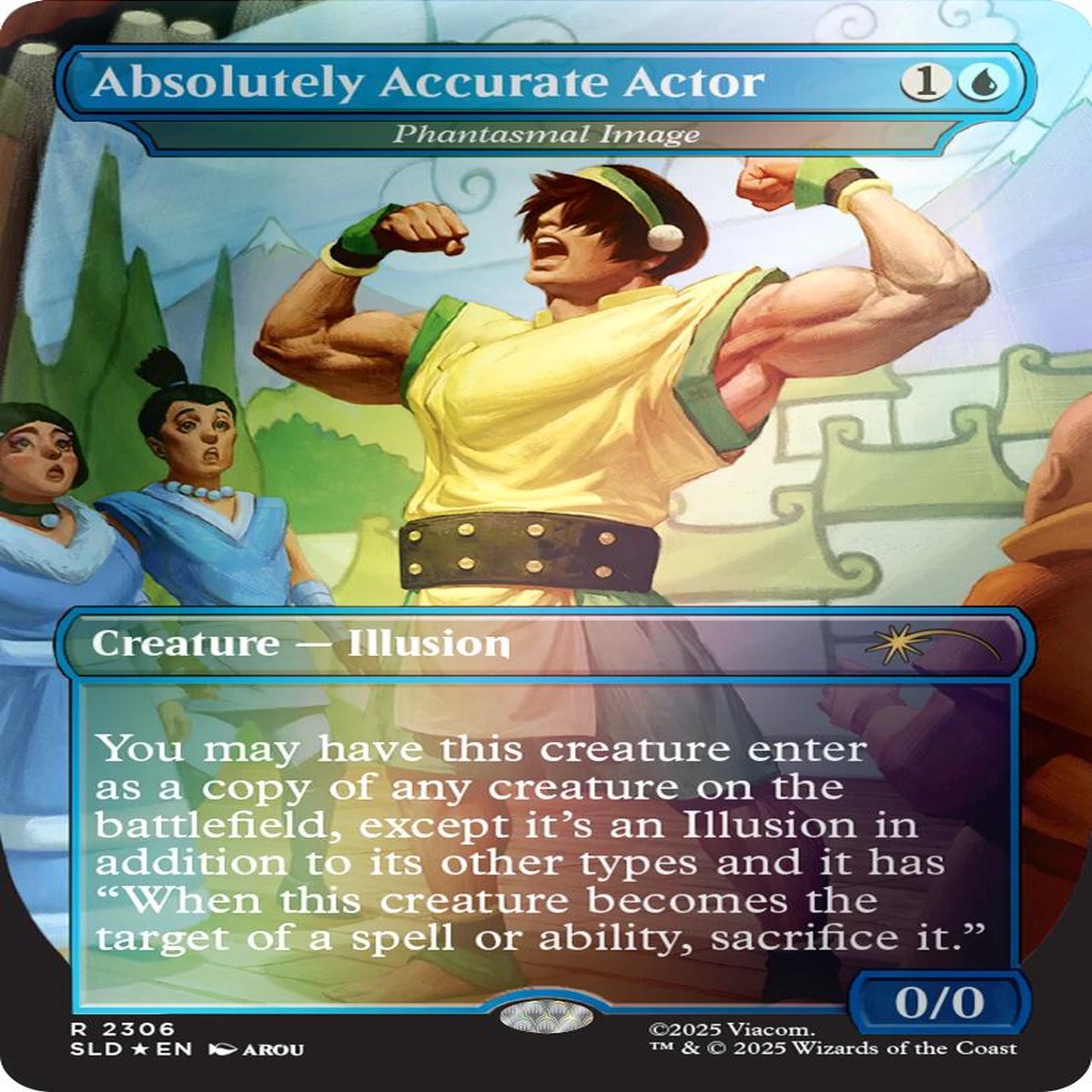 Absolutely Accurate Actor - Phantasmal Image (Rainbow Foil) SLD - 2306