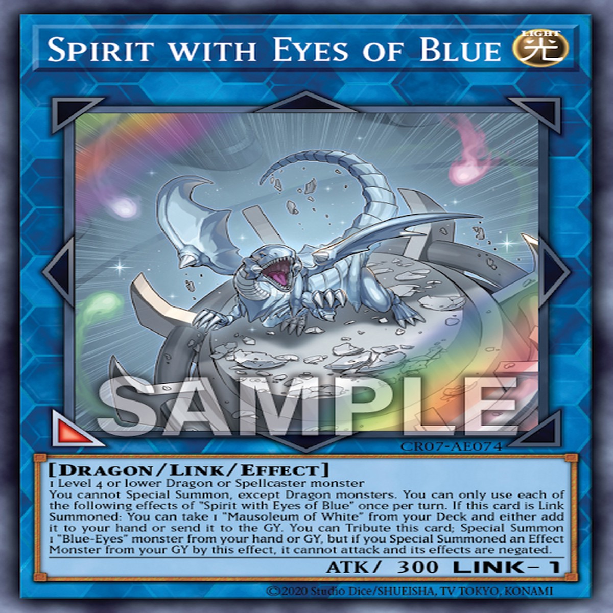 Spirit with Eyes of Blue