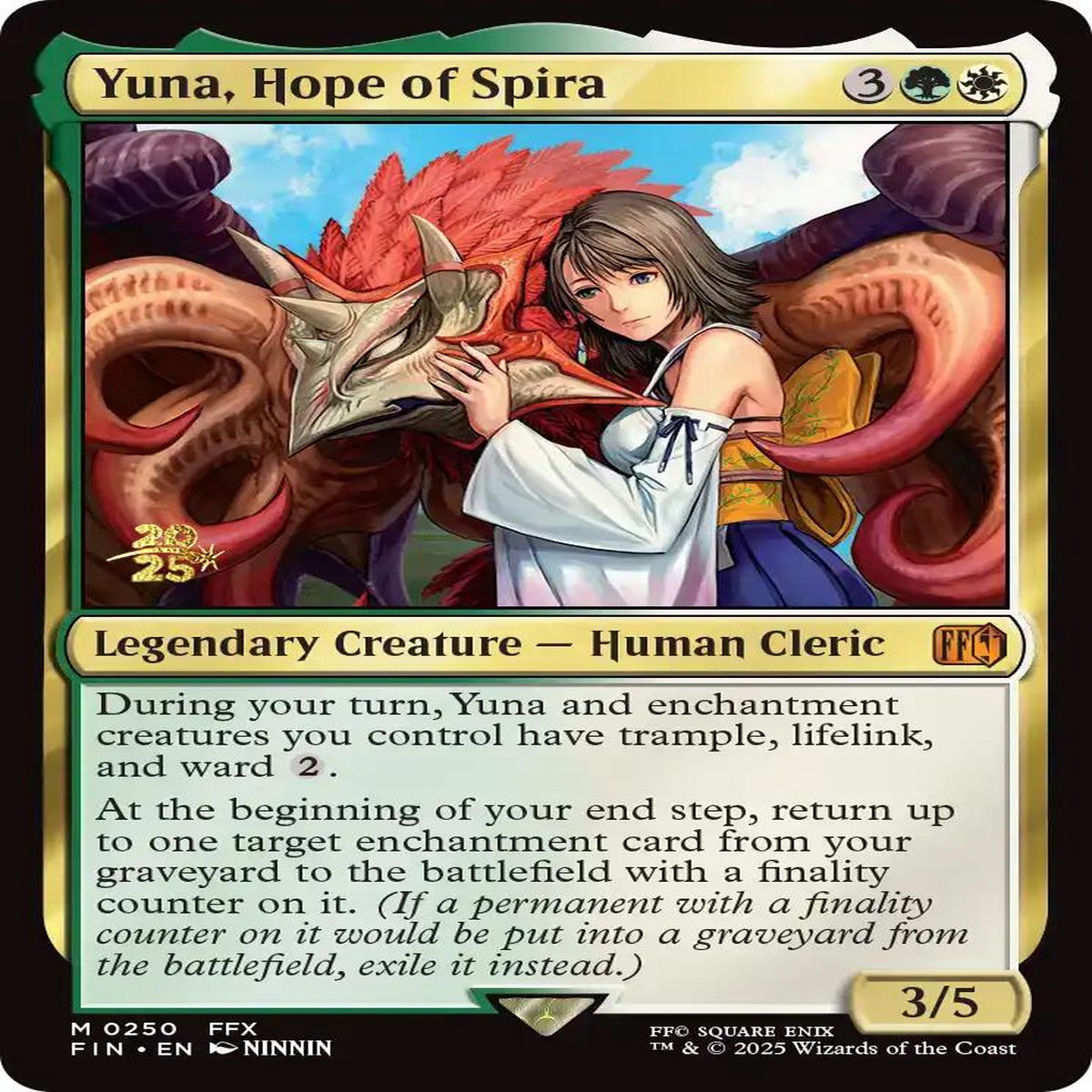 Yuna Hope of Spira PRE - 250
