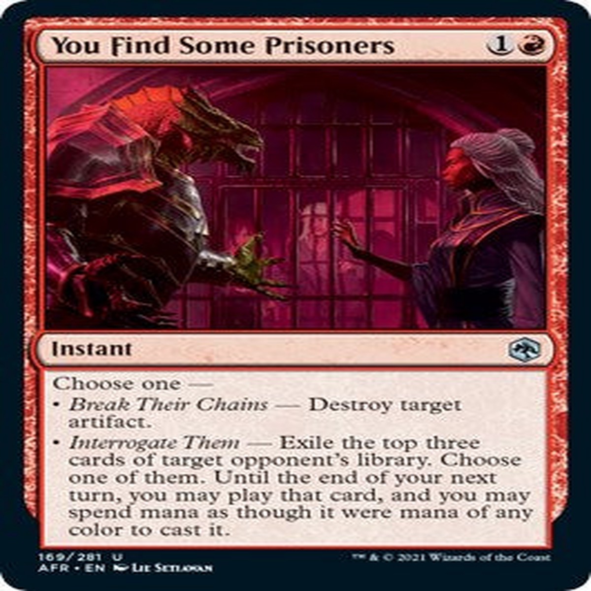 You Find Some Prisoners AFR - 169