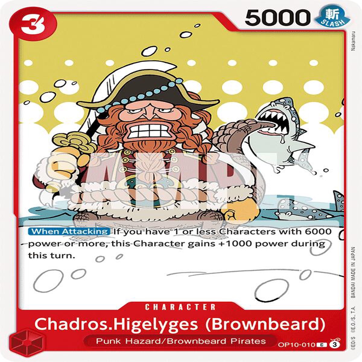 ChadrosHigelyges (Brownbeard) OP10 - OP10-010