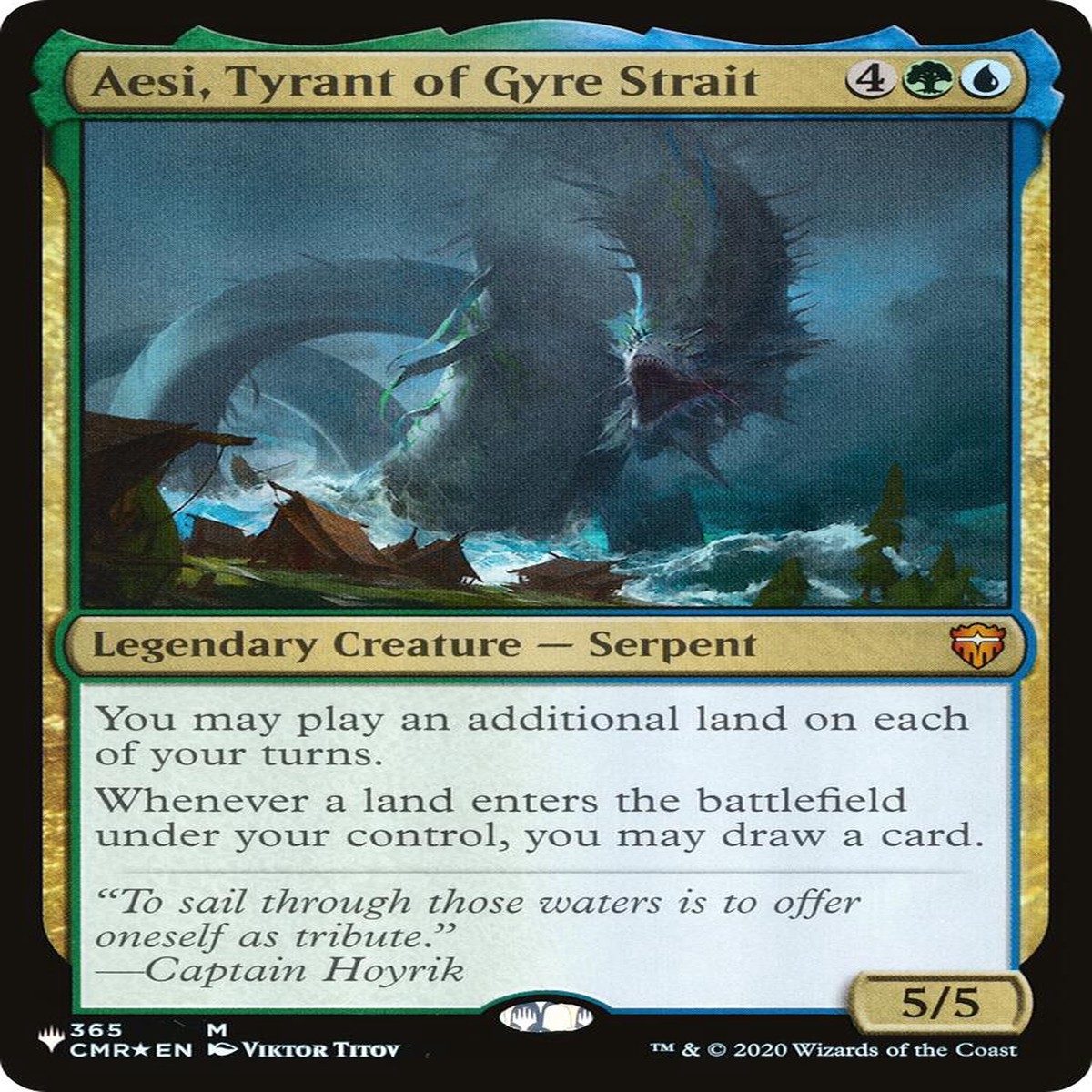 Aesi Tyrant of Gyre Strait LIST - 365361