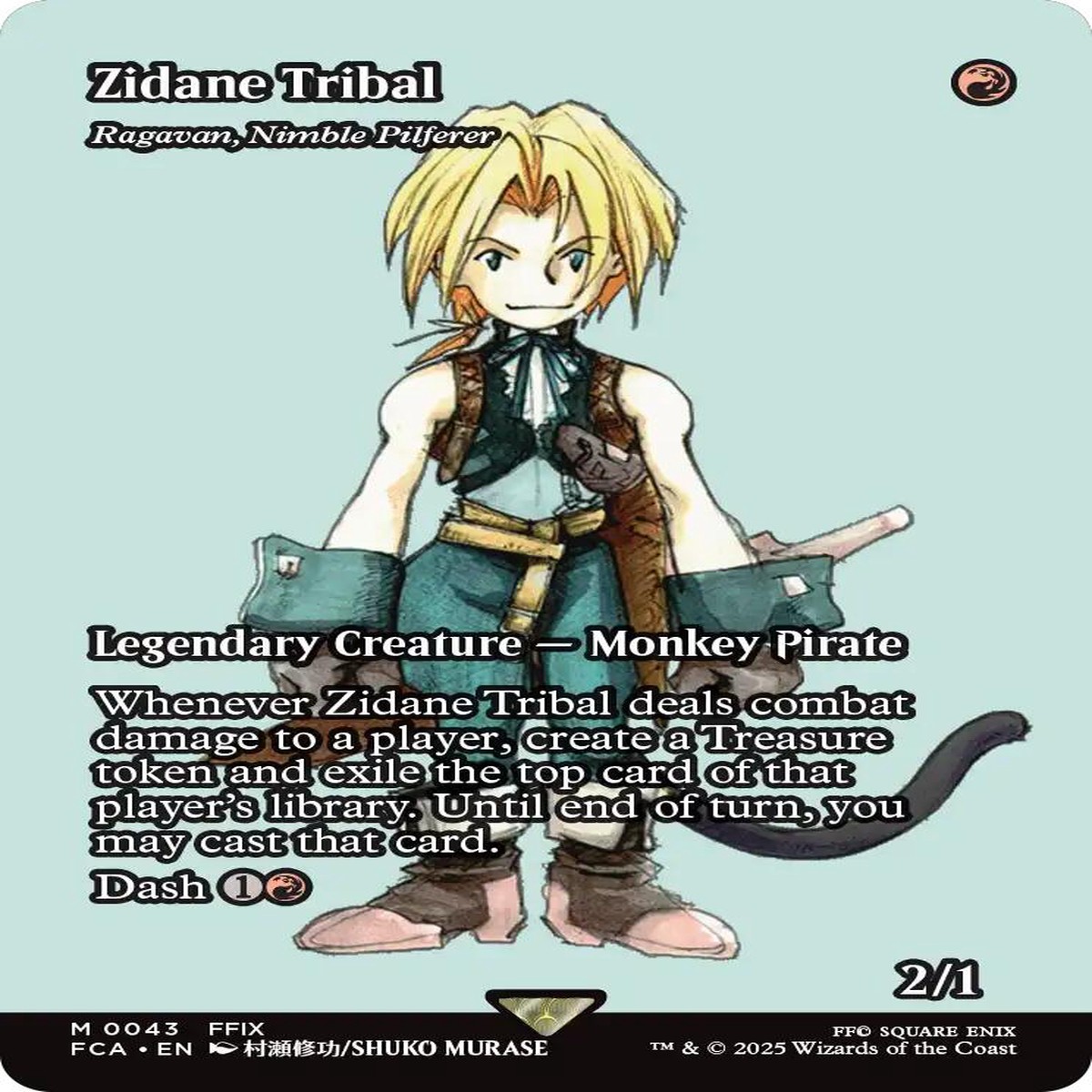 Zidane Tribal - Ragavan Nimble Pilferer (Showcase) FCA - 43