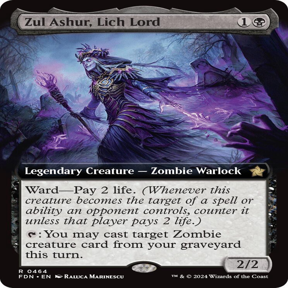 Zul Ashur Lich Lord (Extended Art) FDN - 464