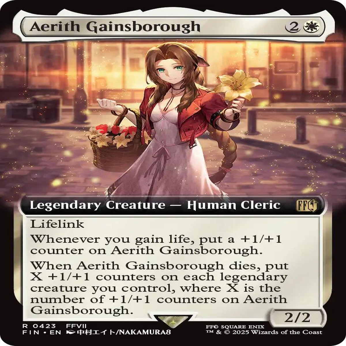 Aerith Gainsborough (Extended Art) FIN - 423