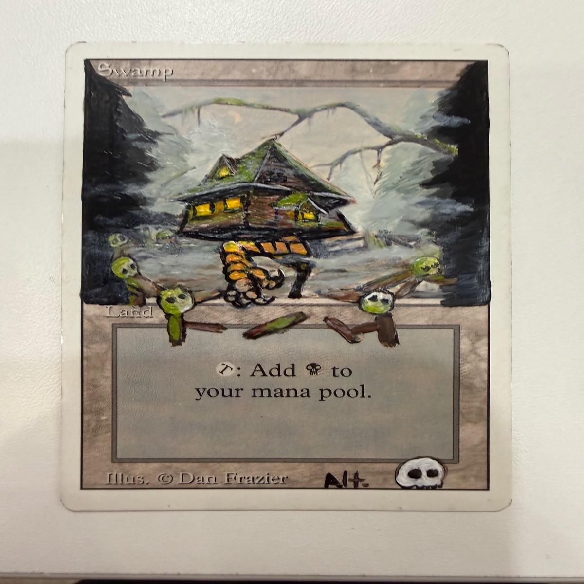 Swamp Baba Yagas House IsoMimo x E4 Card Collab