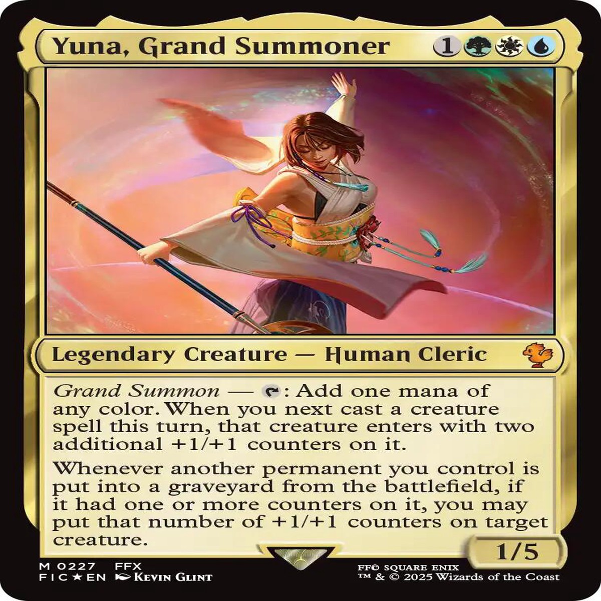 Yuna Grand Summoner (Surge Foil) FIC - 227
