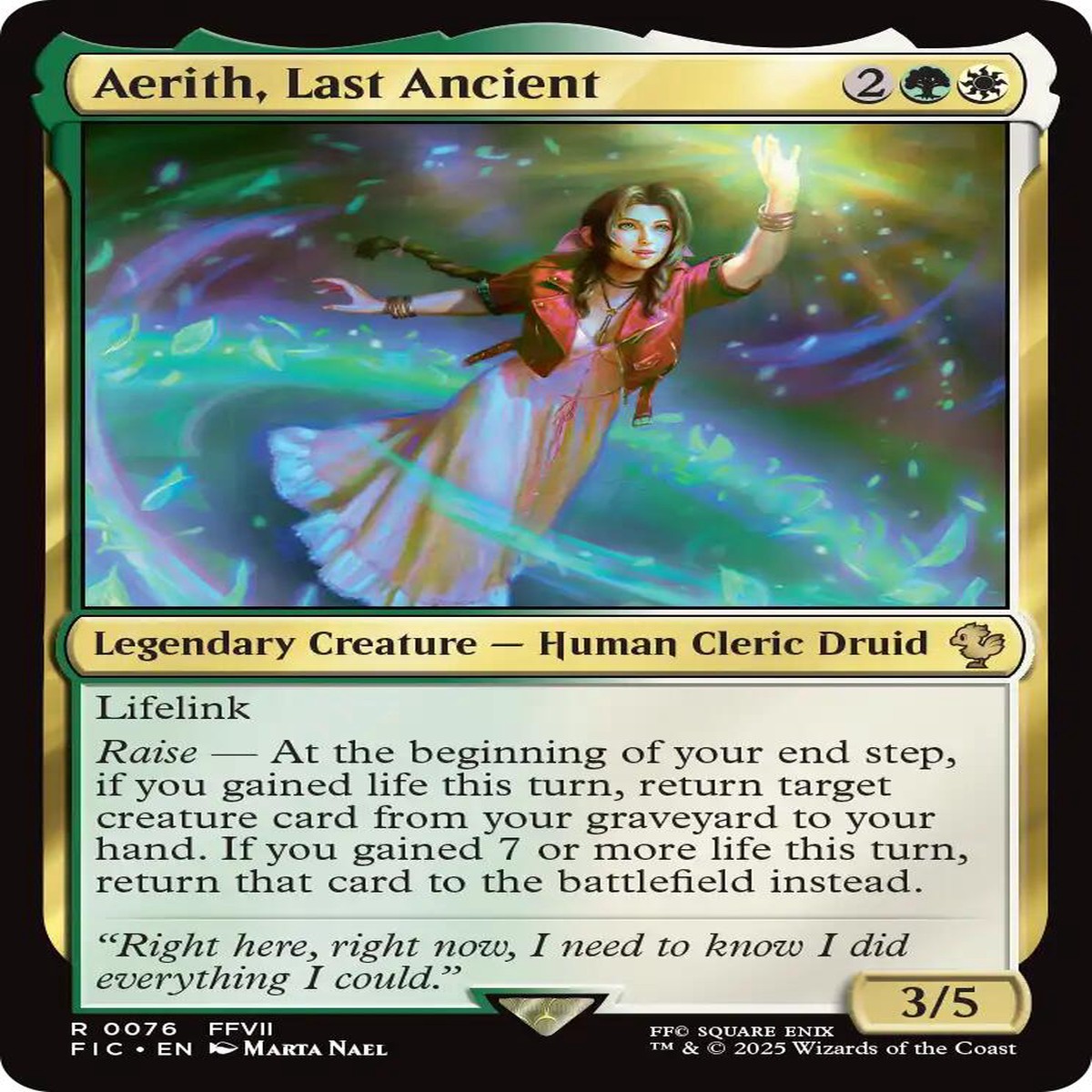 Aerith Last Ancient (Surge Foil) FIC - 76