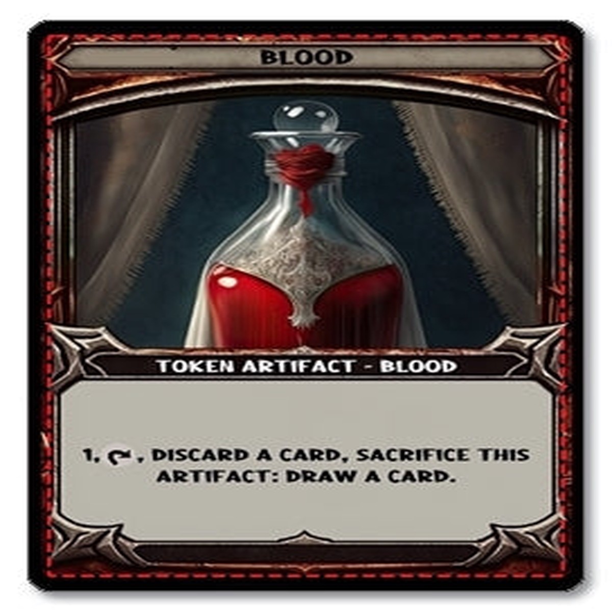 Blood Token - E4 Custom Foil Token