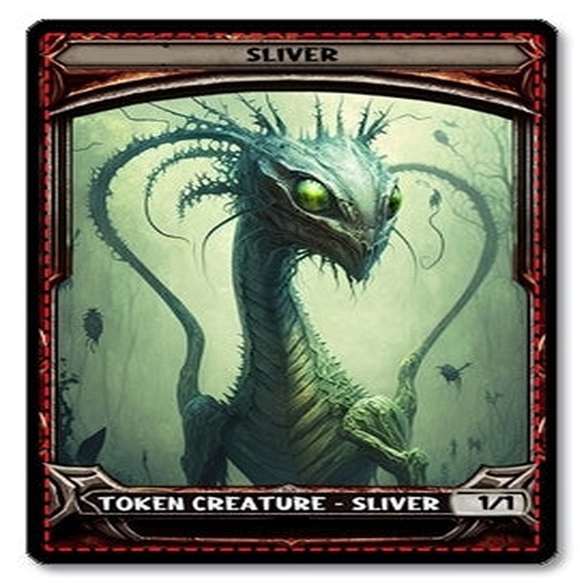 Sliver Token 11 - E4 Custom Foil Token
