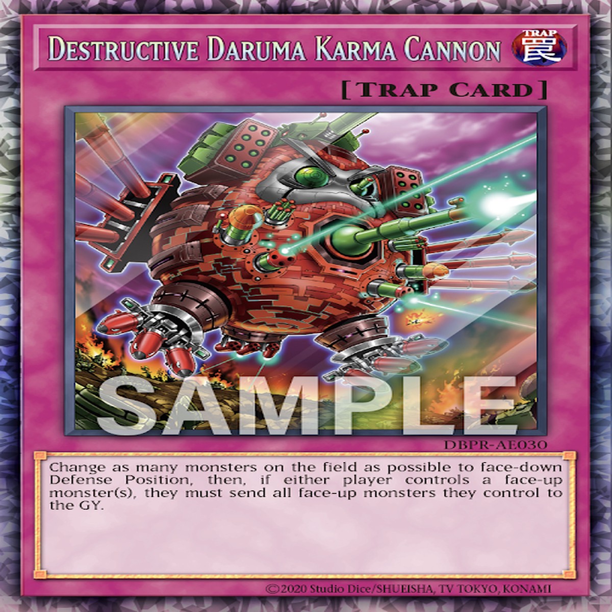 - Destructive Daruma Karma Cannon