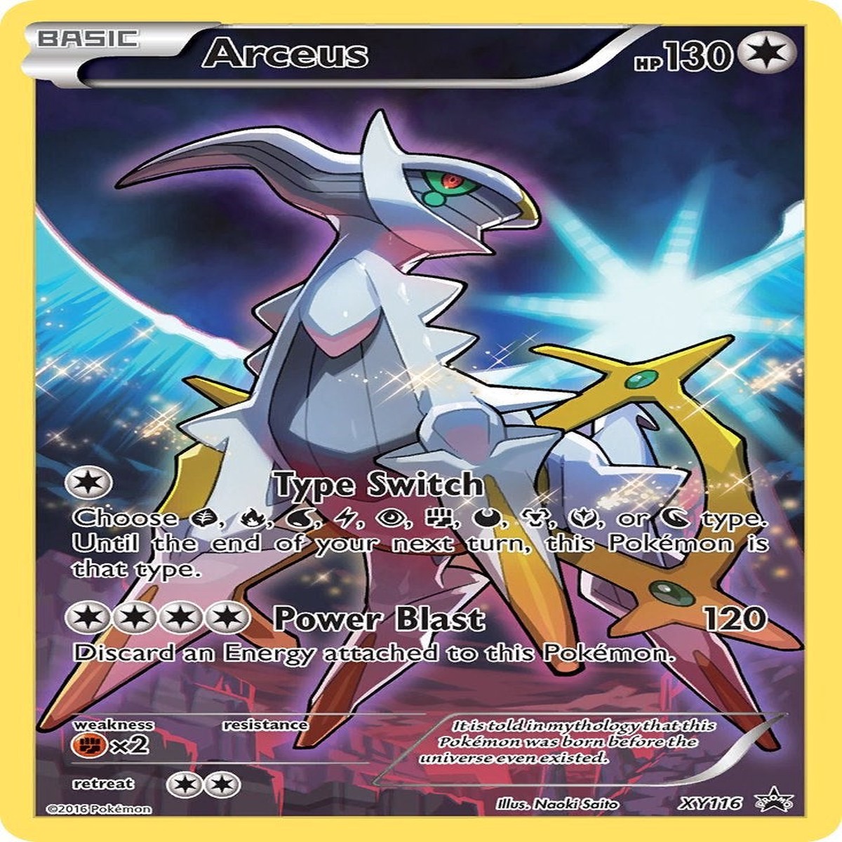Arceus - XY116 PR - XY116
