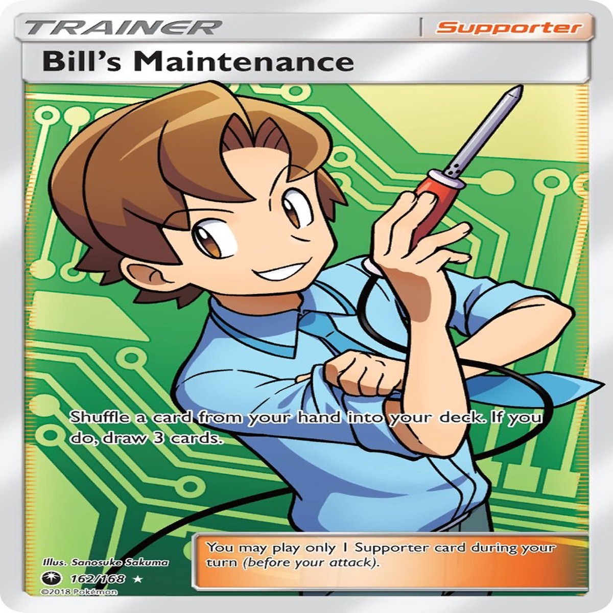 Bills Maintenance (Full Art) CES - 162168
