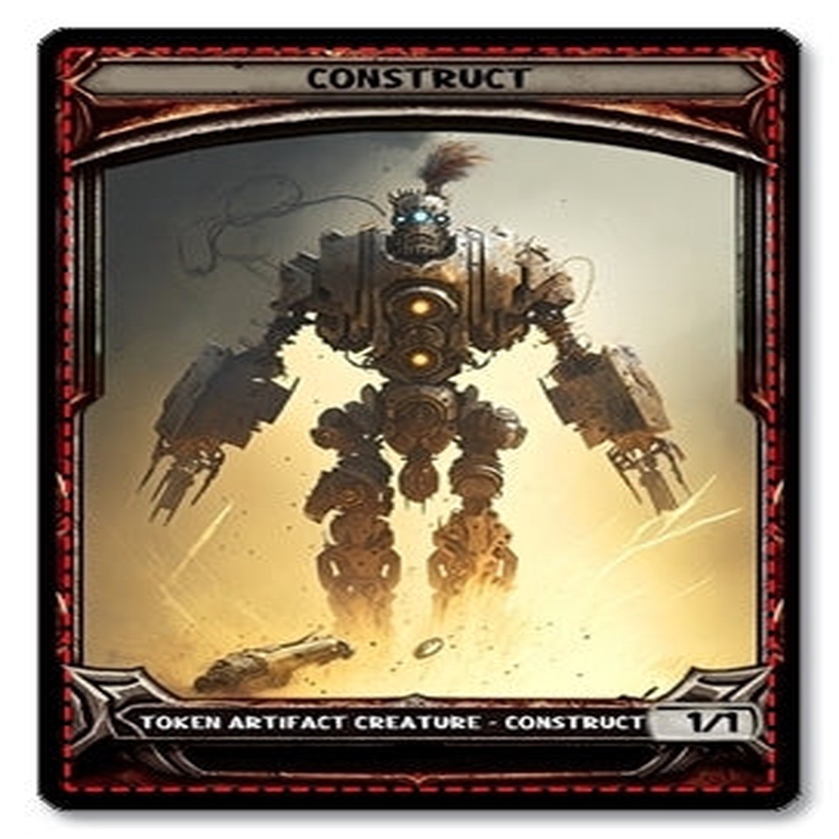 Construct Token 11 - E4 Custom Foil Token