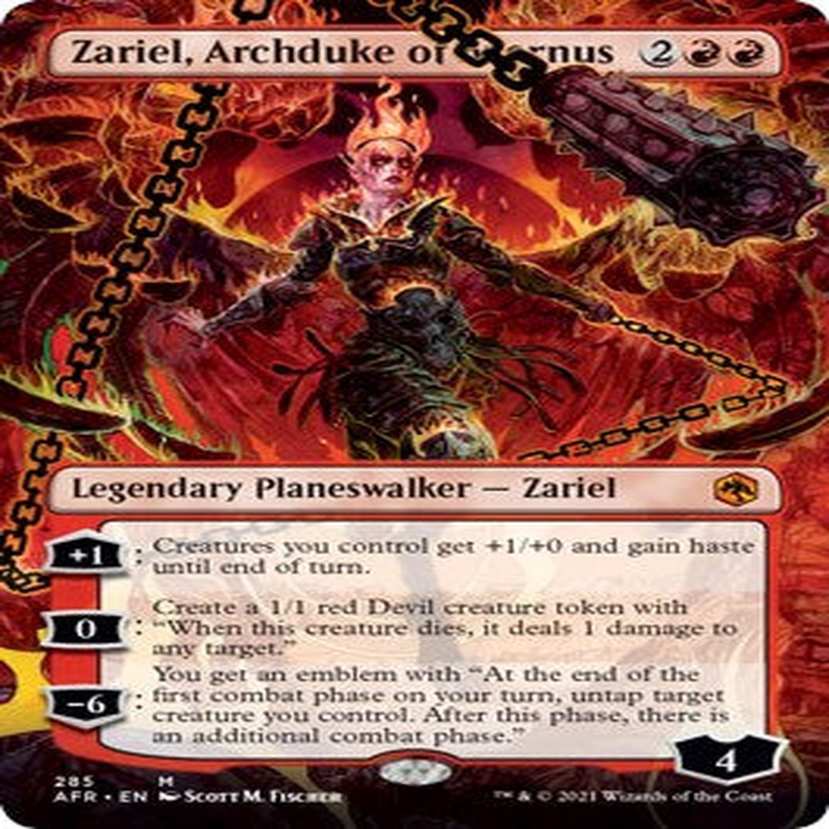 Zariel Archduke of Avernus (Borderless) AFR - 285