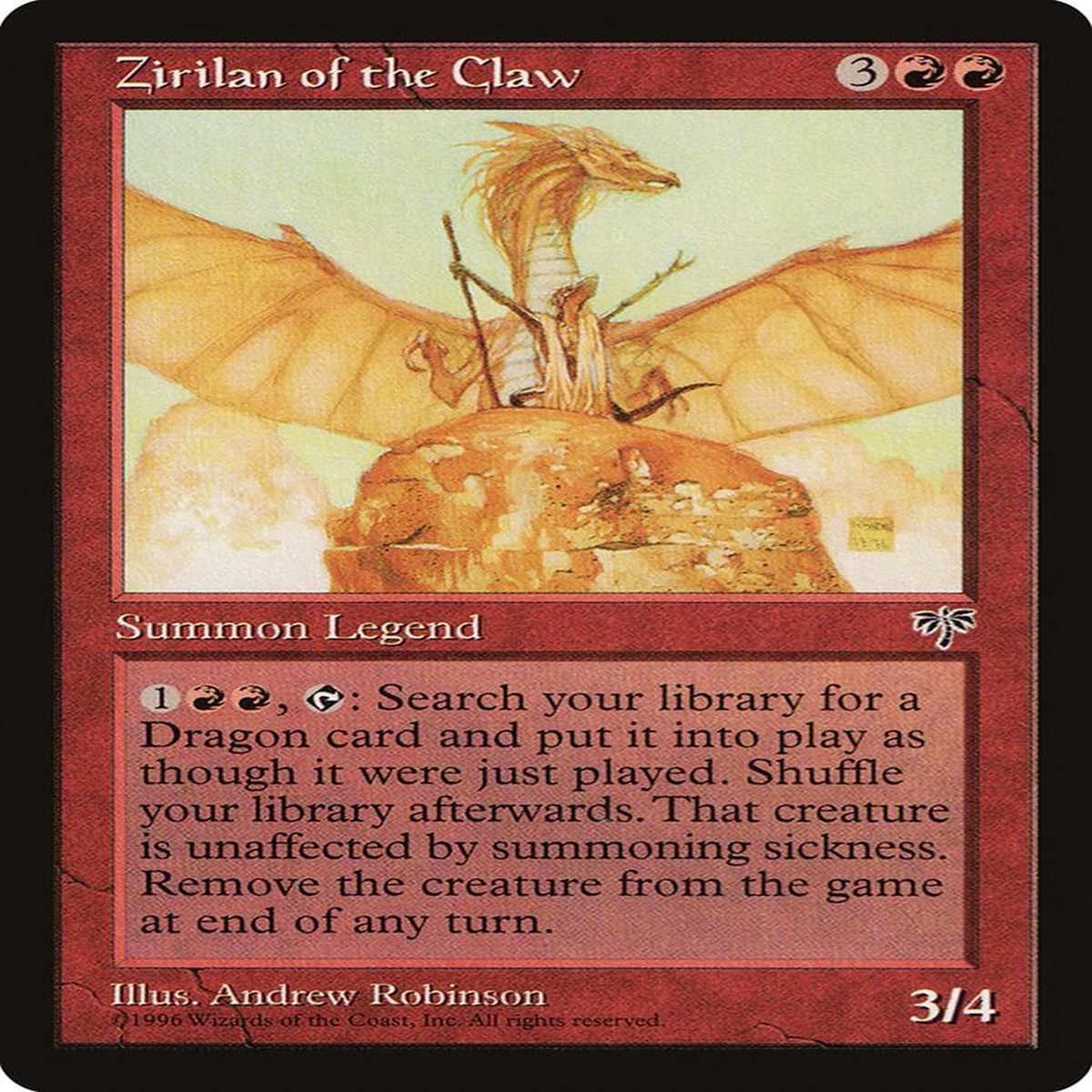 Zirilan of the Claw MIR - NA