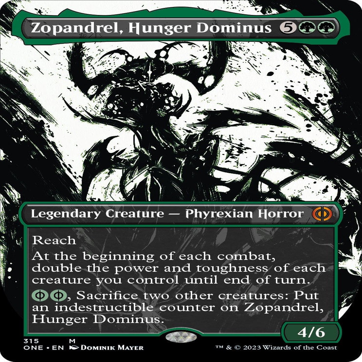 Zopandrel Hunger Dominus (Showcase) ONE - 315