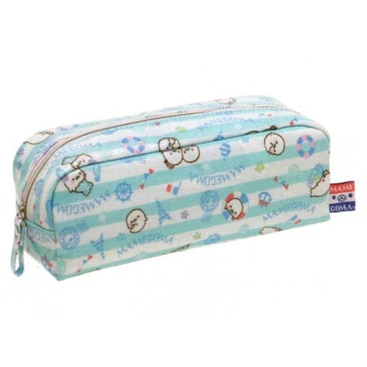 San-X Mamegoma Little Seals Sailor 75 Pen Pouch